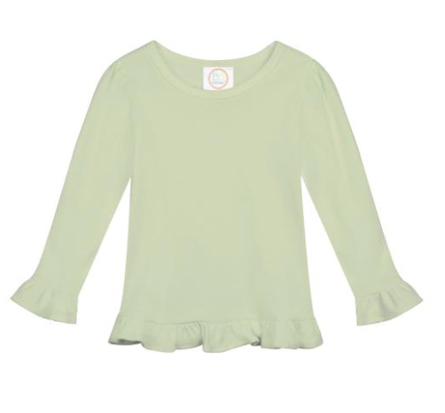 Long Sleeve Ruffle T-Shirt