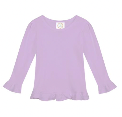 Long Sleeve Ruffle T-Shirt