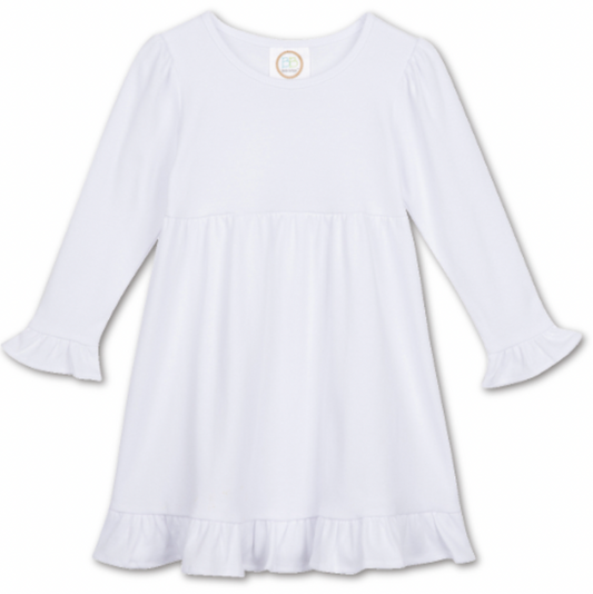 Long Sleeve Ruffle Dress