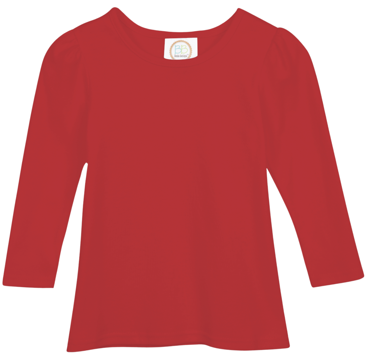 Long Sleeve Plain T-Shirt