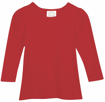 Long Sleeve Plain T-Shirt
