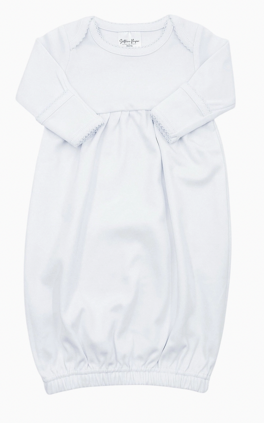 Picot Trim Gown - Christmas