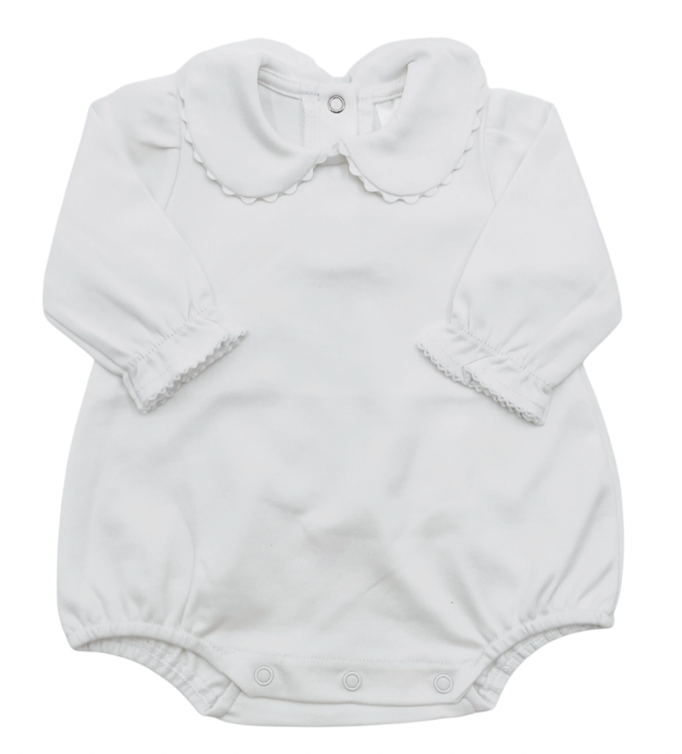 Scalloped Collared Bubble - Christmas