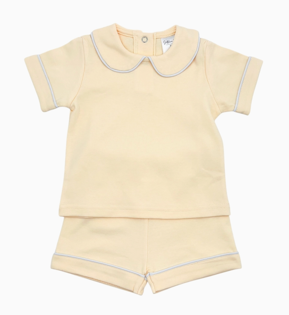 Piping Collar Set - Yellow