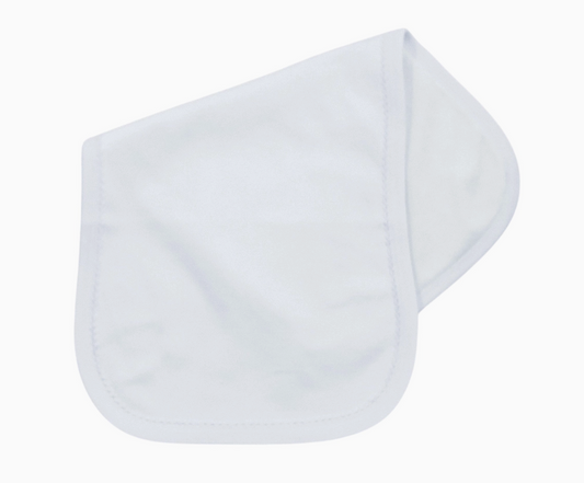 Picot Trim Burp Cloth