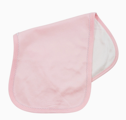 Picot Trim Burp Cloth