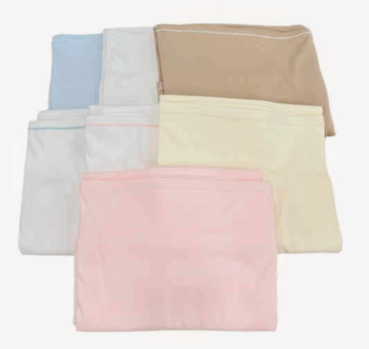 Picot Trim Baby Blanket