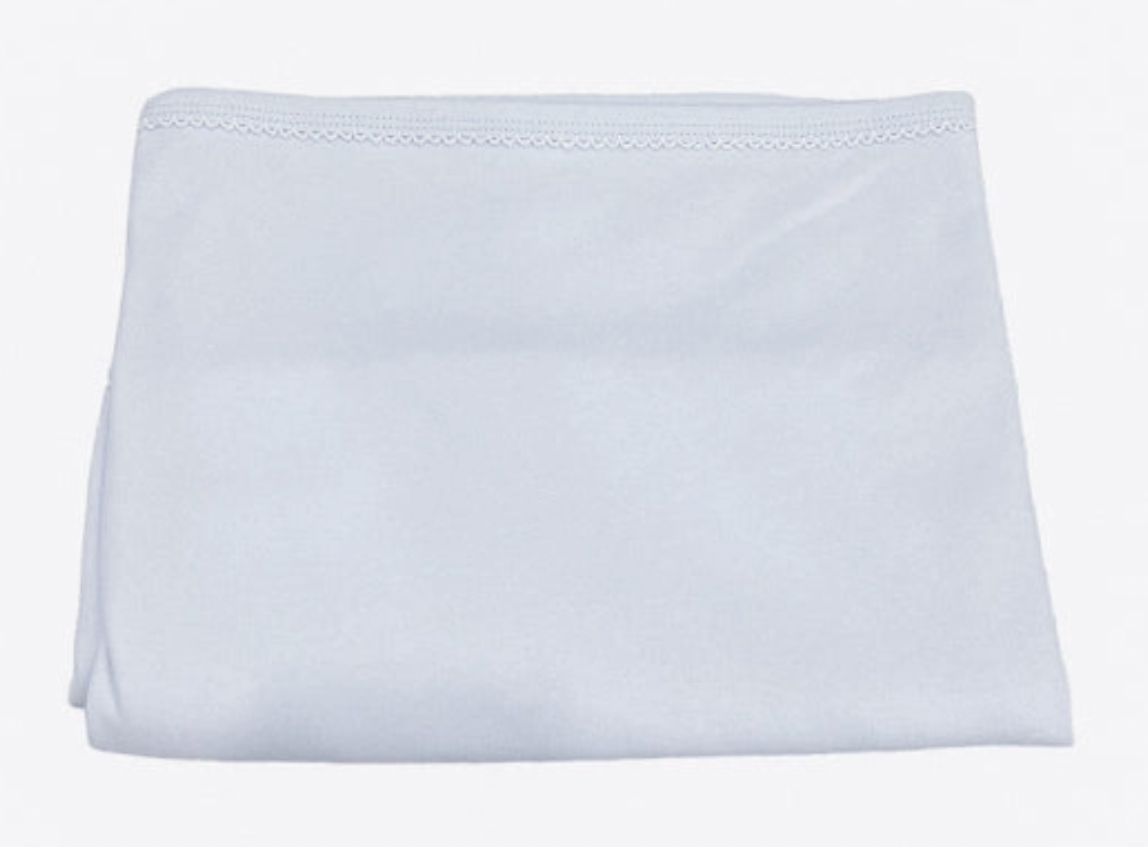 Picot Trim Baby Blanket