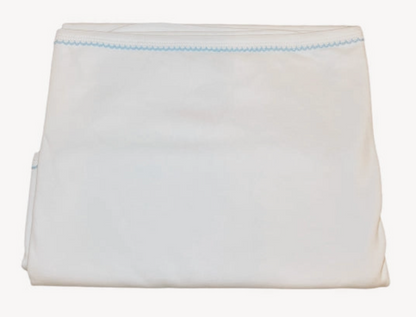 Picot Trim Baby Blanket