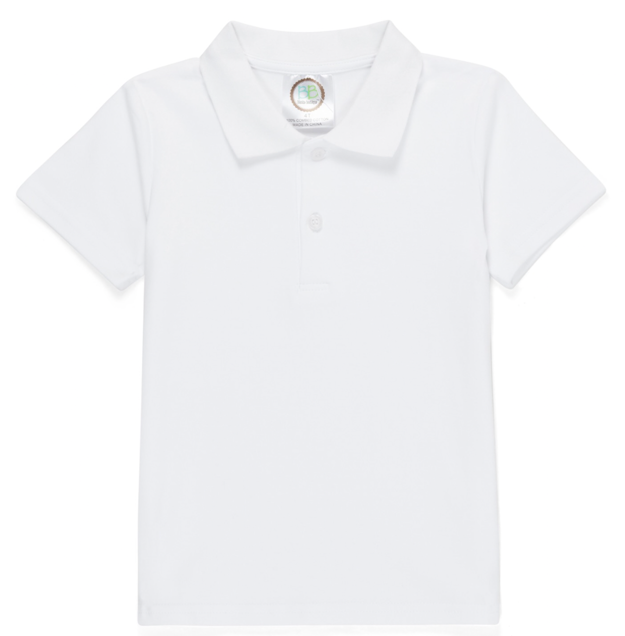 Boy's Polo Style Collared Shirt - Back to School