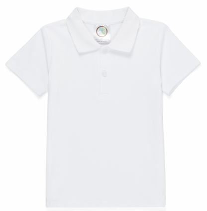 Boy's Polo Style Collared Shirt - Back to School
