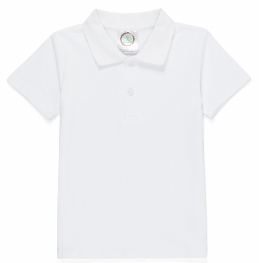 Boy's Polo Style Collared Shirt - Back to School