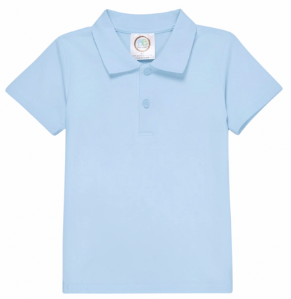 Boy's Polo Style Collared Shirt - Back to School