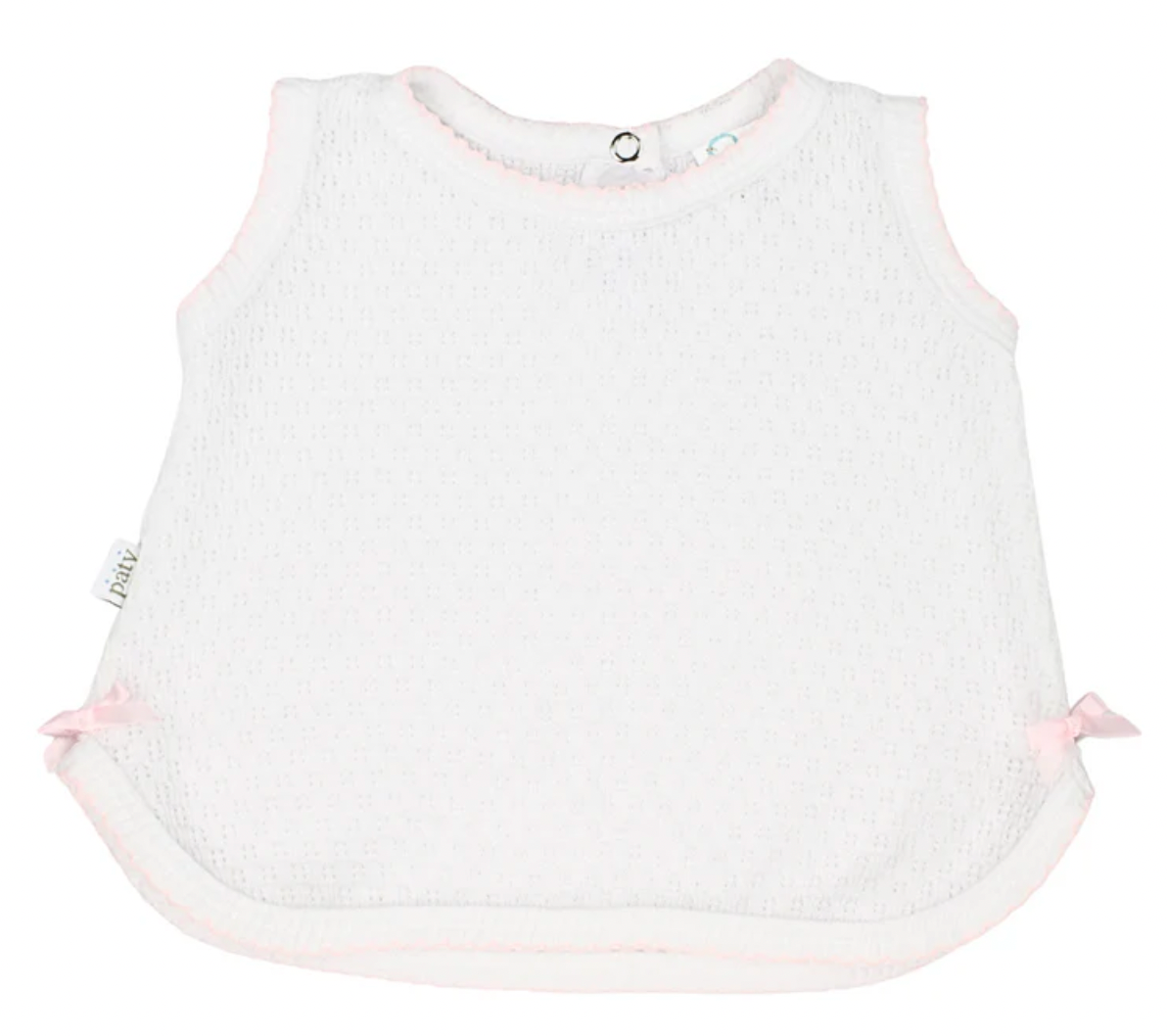 Paty Knit Sleeveless Diaper Set