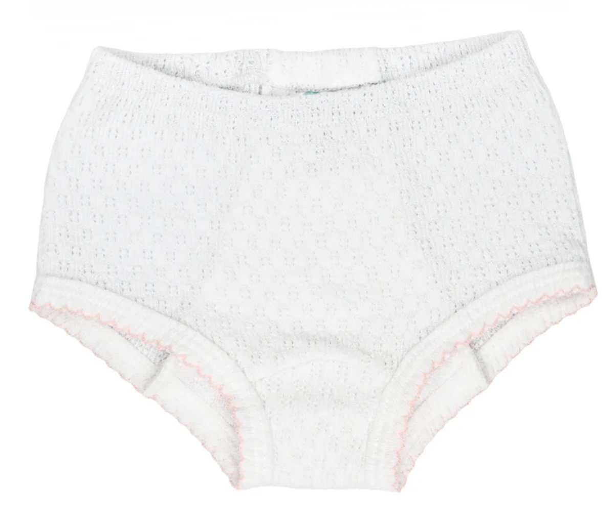 Paty Knit Sleeveless Diaper Set