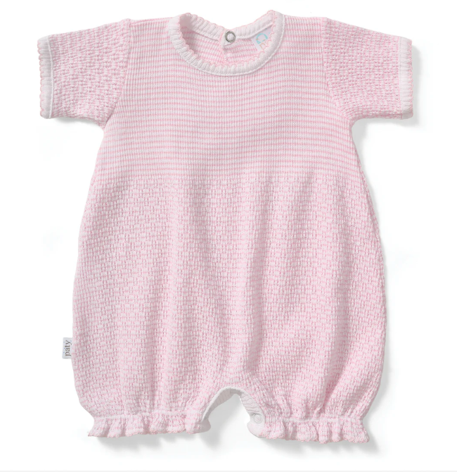 Paty Knit Ruffle Hem Bubble in Solid Colors
