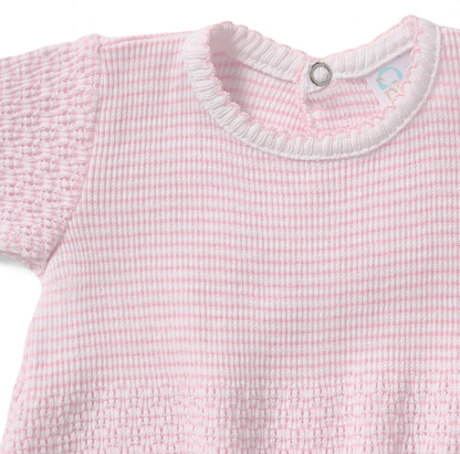Paty Knit Ruffle Hem Bubble in Solid Colors