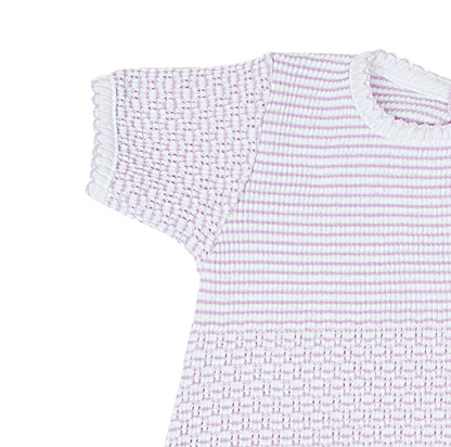 Paty Knit Ruffle Hem Bubble in Solid Colors