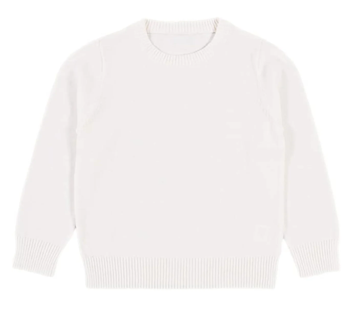 White Campure Sweater