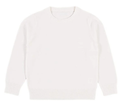 White Campure Sweater