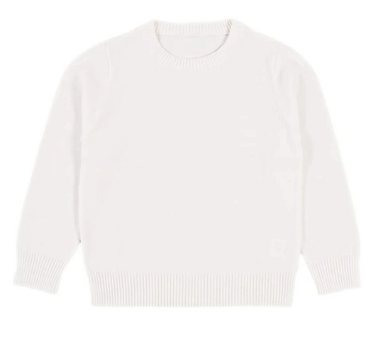 White Campure Sweater