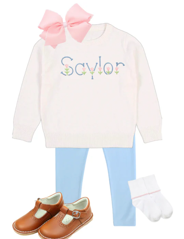 White Campure Sweater