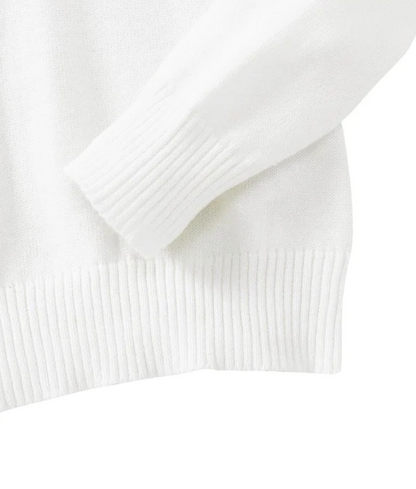 White Campure Sweater
