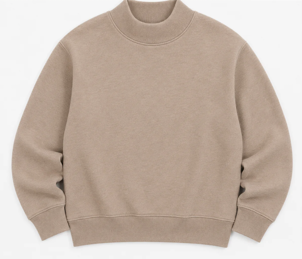 Premium Adult Mock Neck Sweatshirt | PRE-ORDER