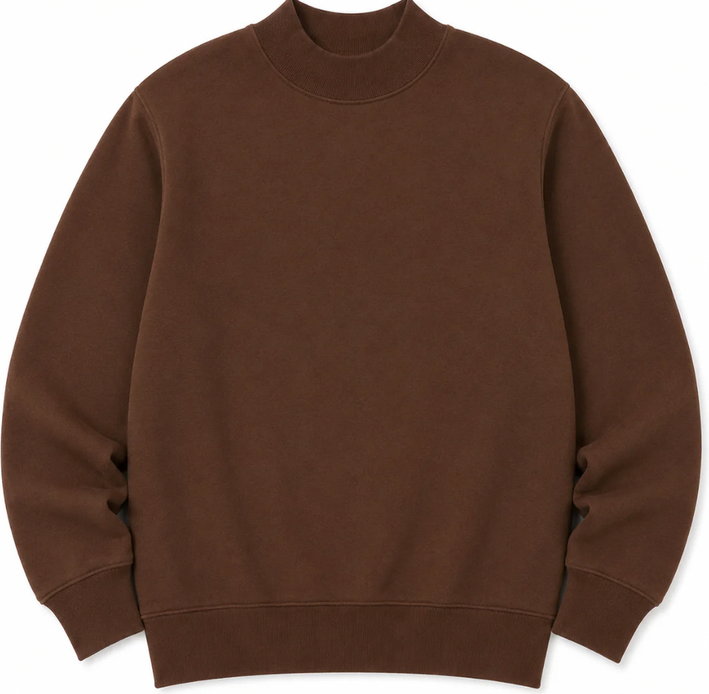 Premium Adult Mock Neck Sweatshirt | PRE-ORDER
