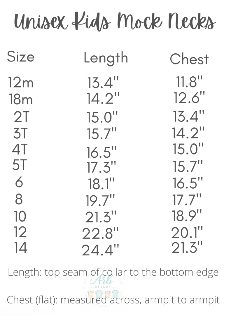 Premium Kids Mock Neck Sweatshirt | PRE-ORDER