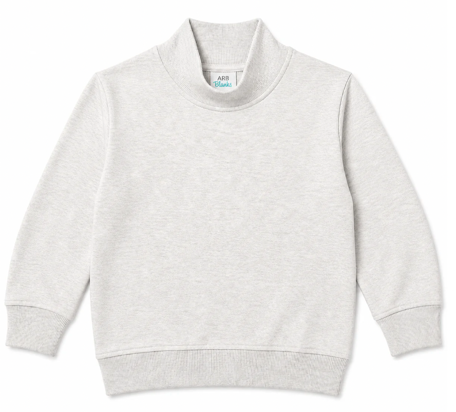 Premium Kids Mock Neck Sweatshirt | PRE-ORDER