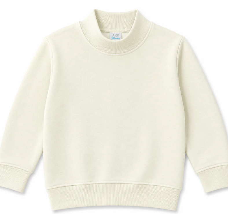 Premium Kids Mock Neck Sweatshirt | PRE-ORDER