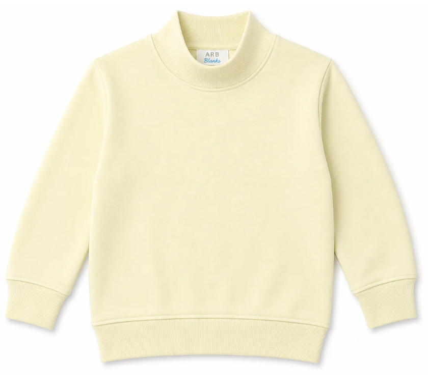 Premium Kids Mock Neck Sweatshirt | PRE-ORDER