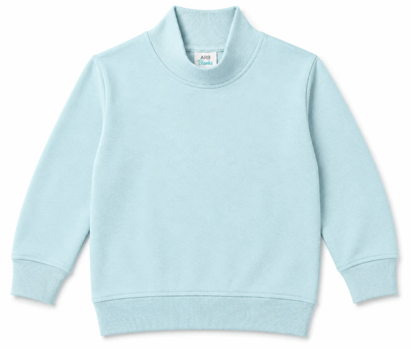 Premium Kids Mock Neck Sweatshirt | PRE-ORDER