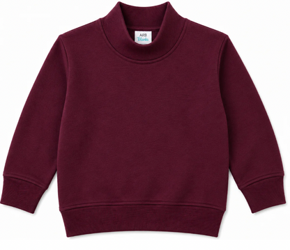 Premium Kids Mock Neck Sweatshirt | PRE-ORDER