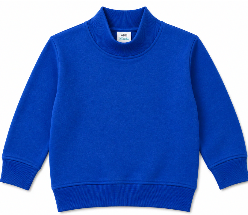 Premium Kids Mock Neck Sweatshirt | PRE-ORDER