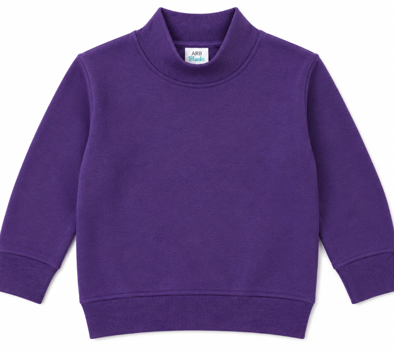 Premium Kids Mock Neck Sweatshirt | PRE-ORDER