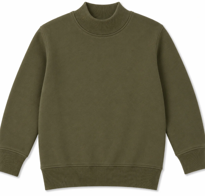 Premium Kids Mock Neck Sweatshirt | PRE-ORDER