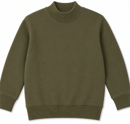 Premium Kids Mock Neck Sweatshirt | PRE-ORDER