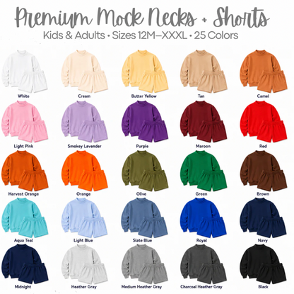 Adult Premium Cotton Shorts with Pockets | PRE-ORDER