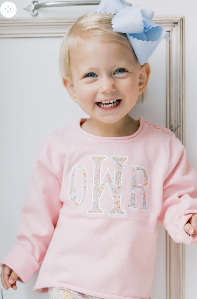 Light Pink Roll Neck Sweater