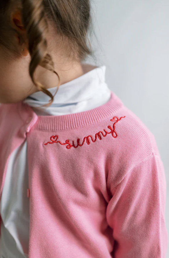 Pink Campure Cardigan