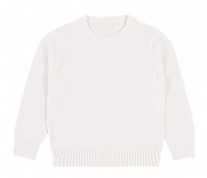 White Campure Sweater