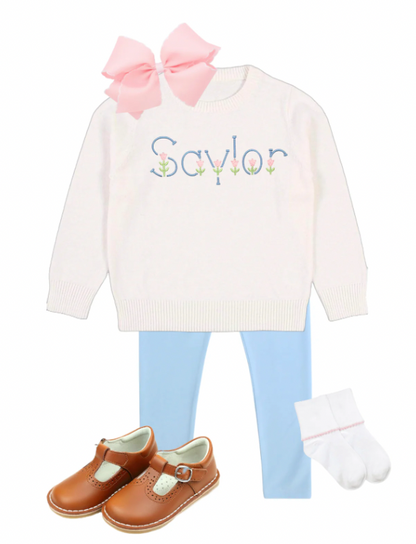 White Campure Sweater