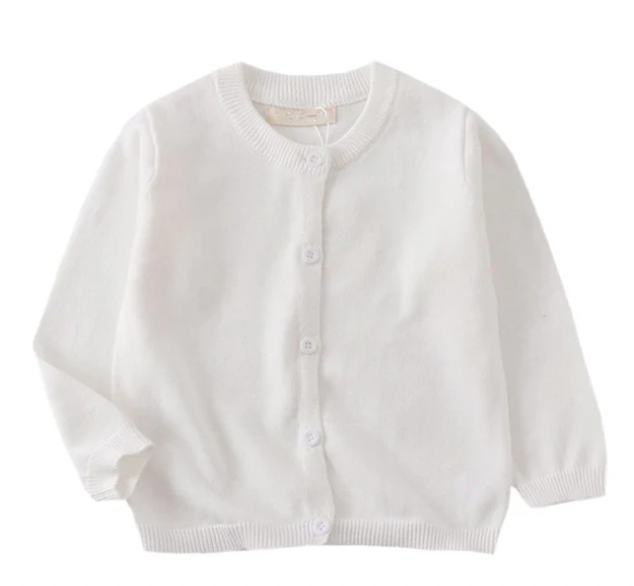 White Campure Cardigan
