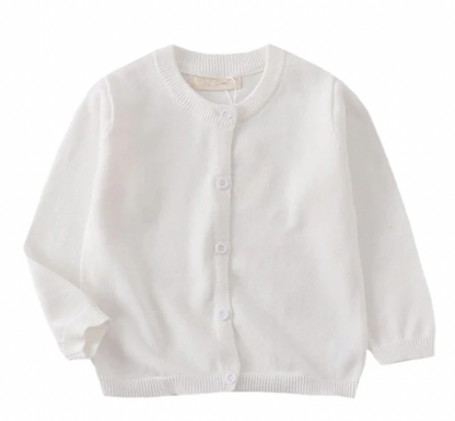 White Campure Cardigan