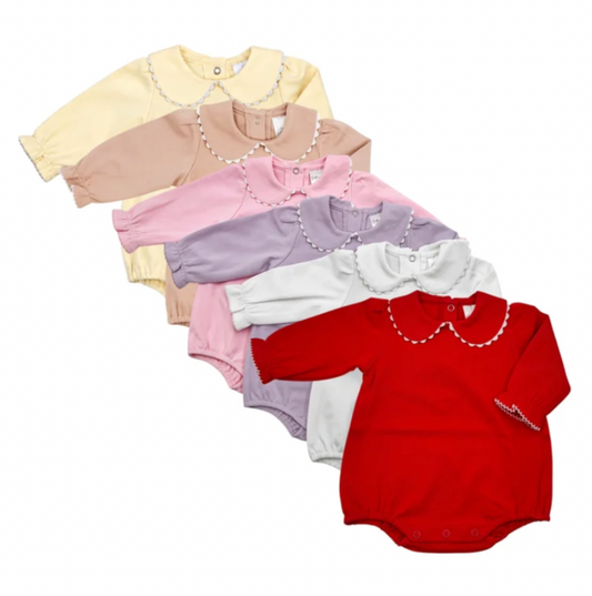 Scalloped Collared Bubble - Christmas