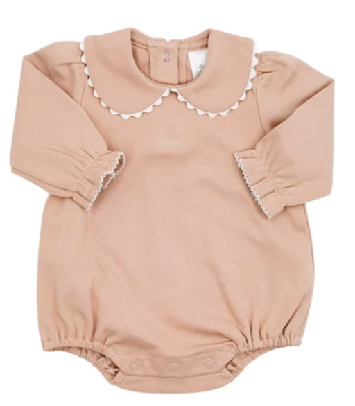 Scalloped Collared Bubble - Christmas